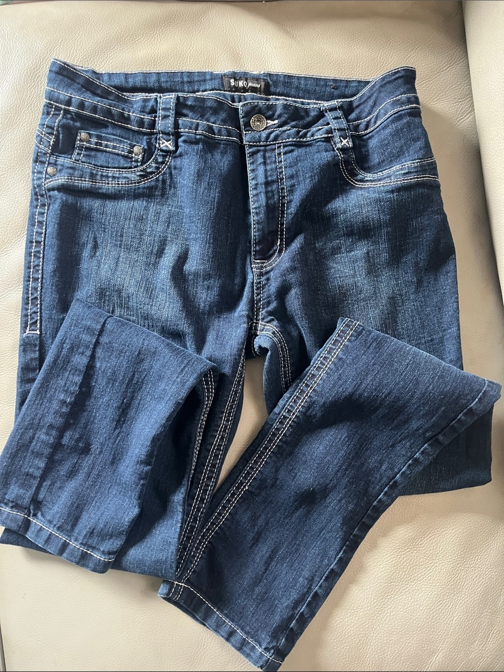 Suko Jeans Women's Dark Blue Jeans -